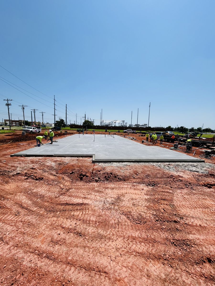Structural Concrete for RM Concrete Construction,LLC. in Norman, , OK