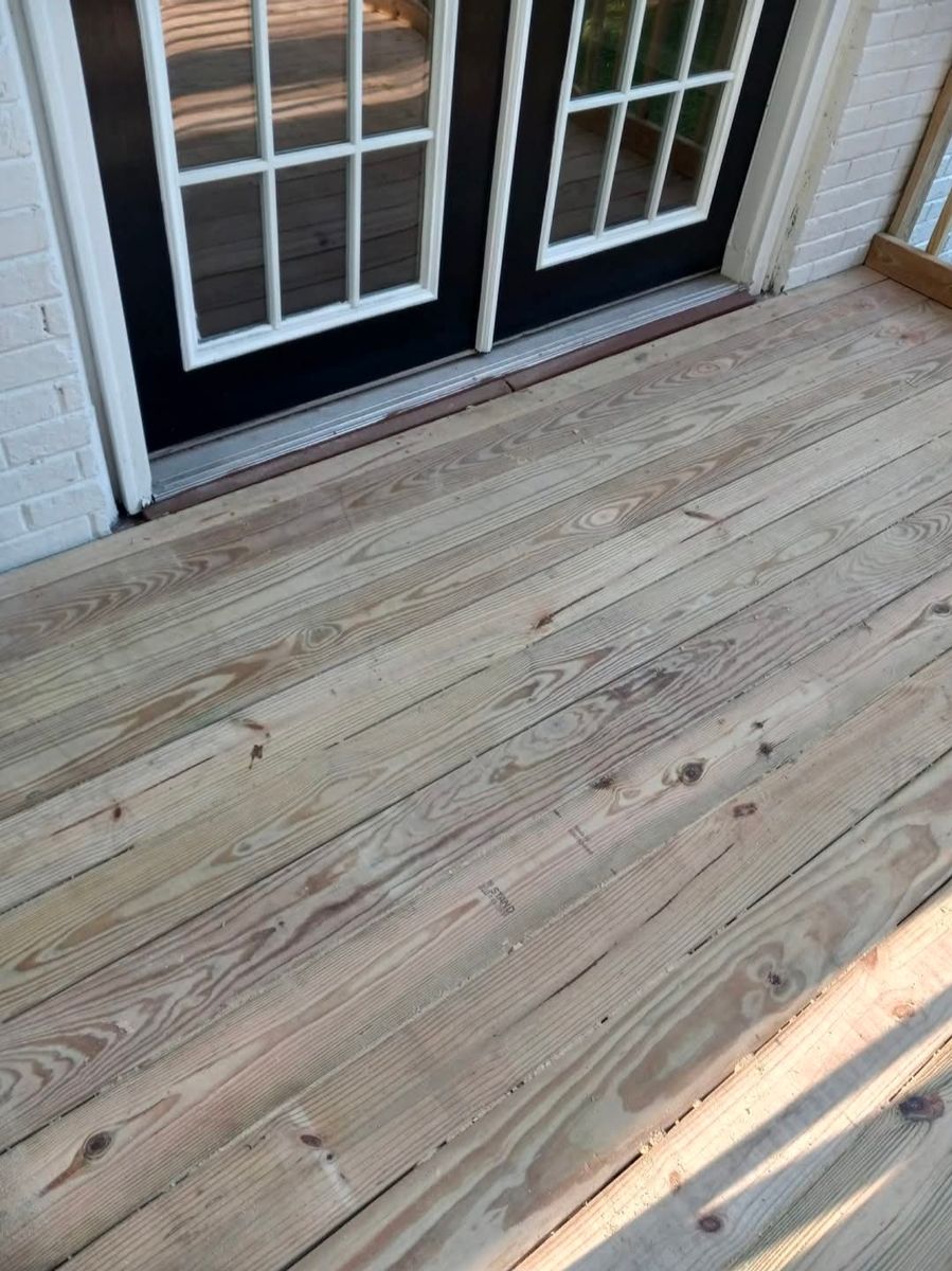 Deck Construction for All Out Construction in Atlanta, GA