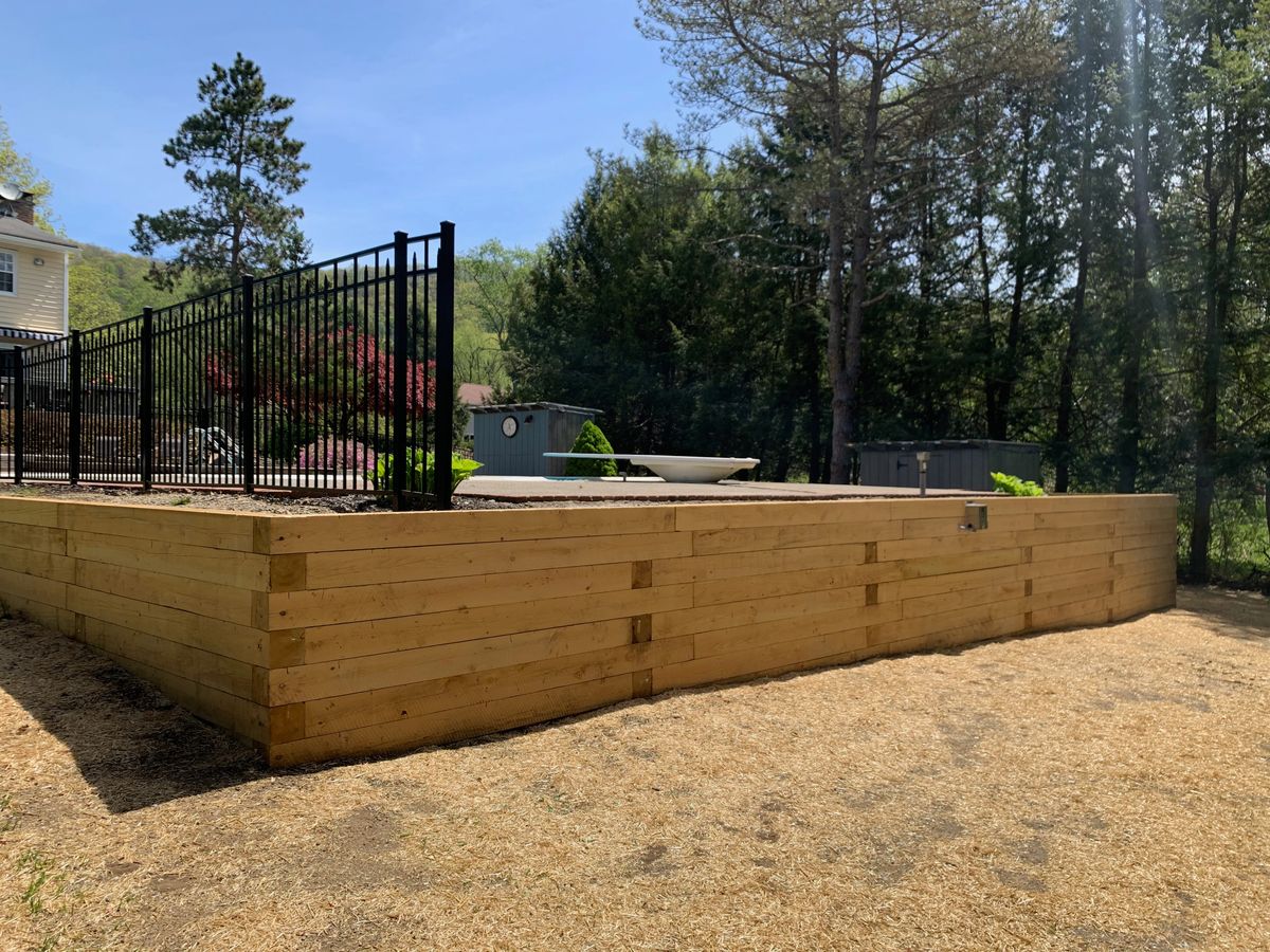 Retaining Walls for NK Landscaping LLC in Dutchess County, NY