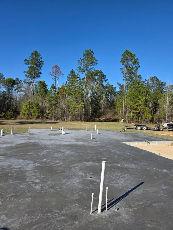 Concrete Slab Construction for Southern Boys Concrete LLC in   Hosford, FL