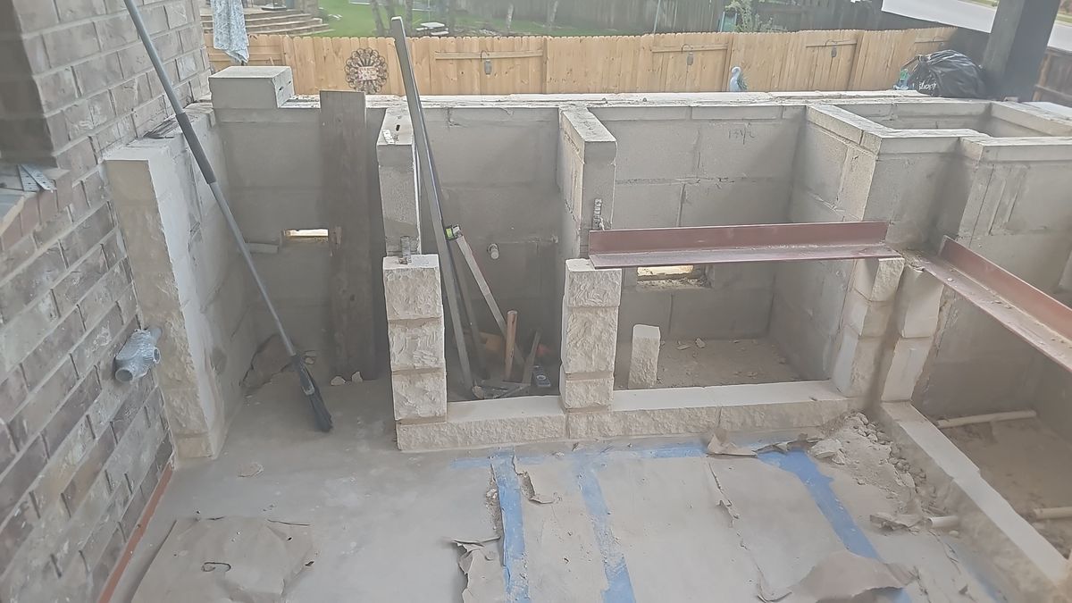 Stonework for Martin's Masonry & Landscaping in Leander, TX