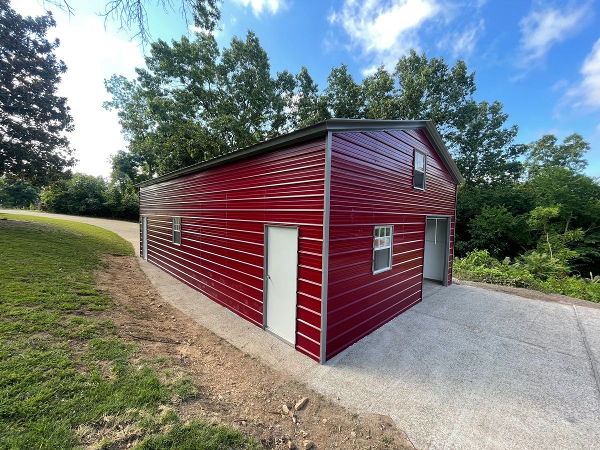 House Framing for Elite Custom Metal Structures in Belmont, MS