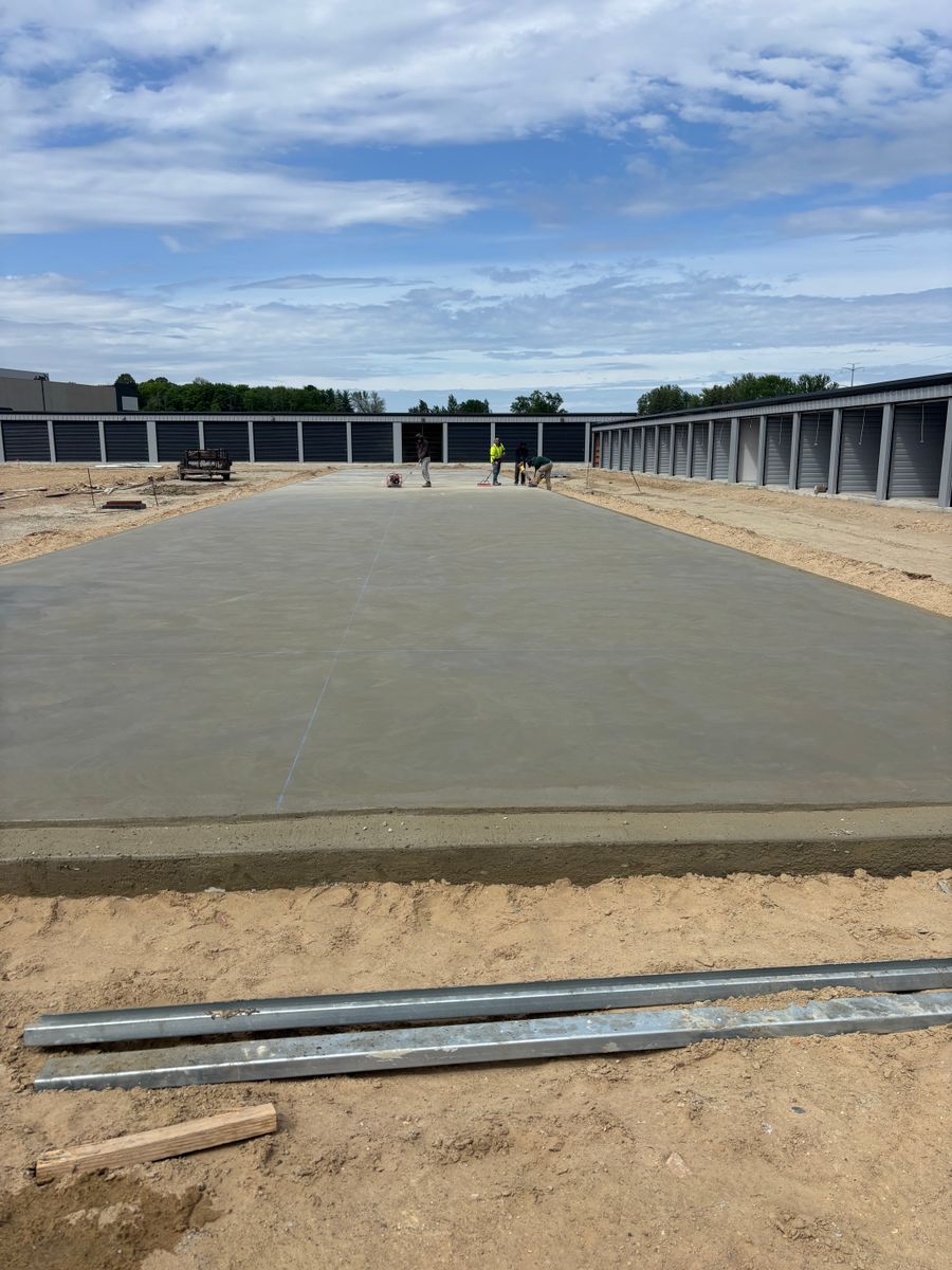 Concrete Slab Construction for Karasch Concrete & Masonry in Sartell, MN