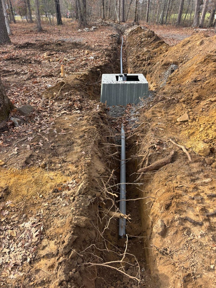 Excavation for TD Dirtworks in Tracy City, TN