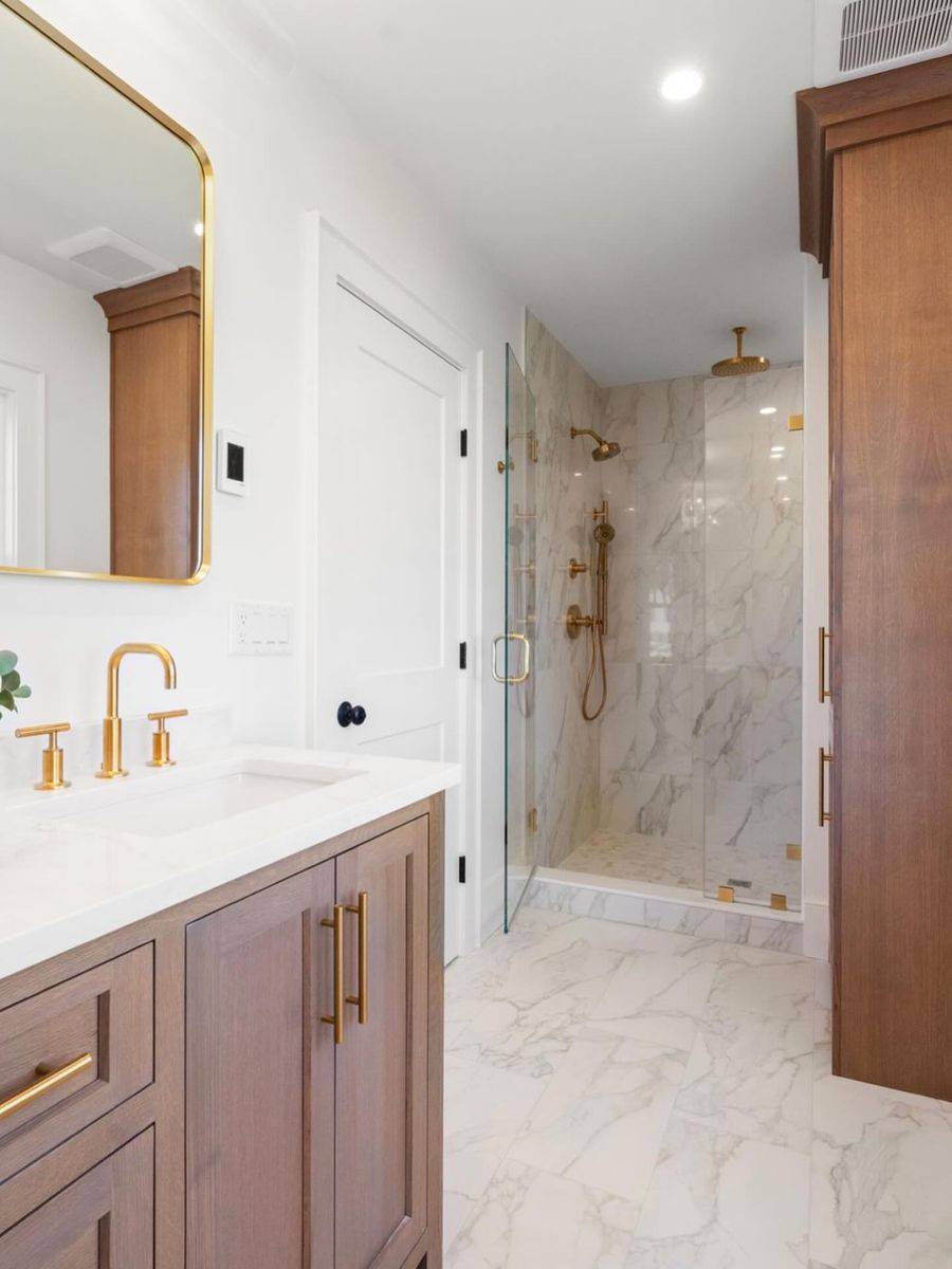 Bathroom Remodeling for Melia Construction in Hingham, MA