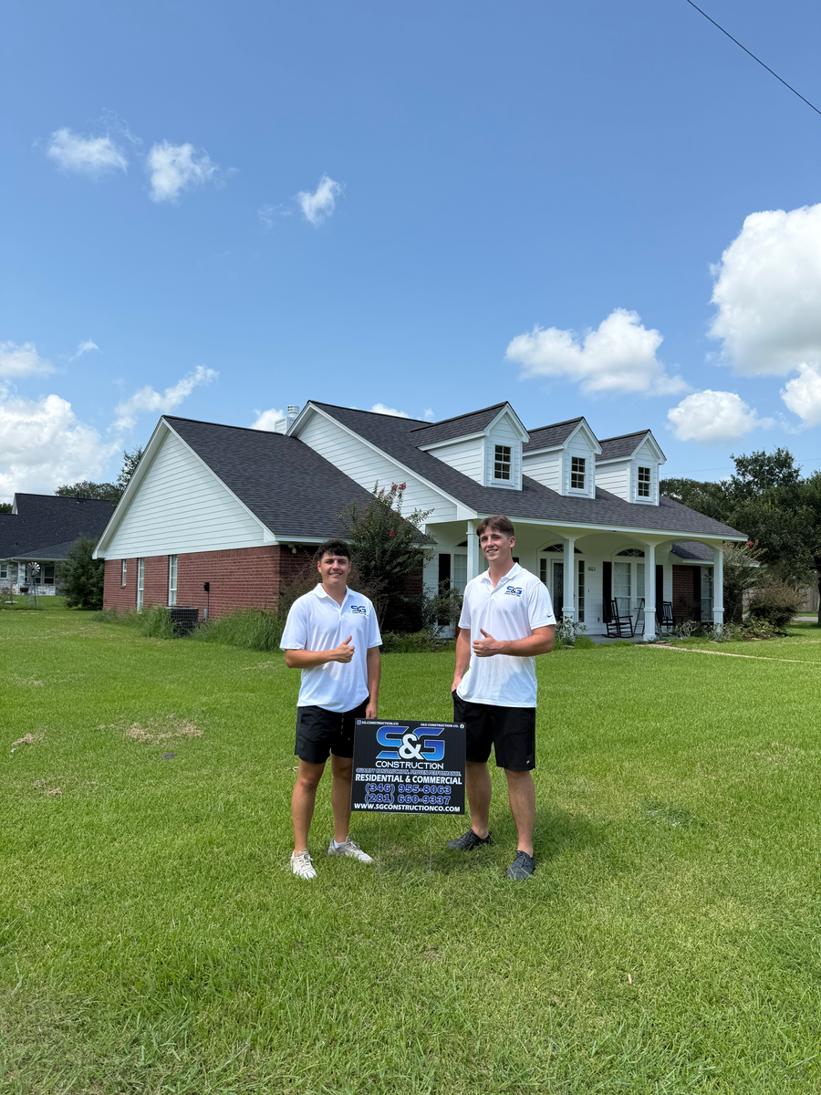 Residential/Commercial Roofing for S&G Construction Co. in Houston, TX