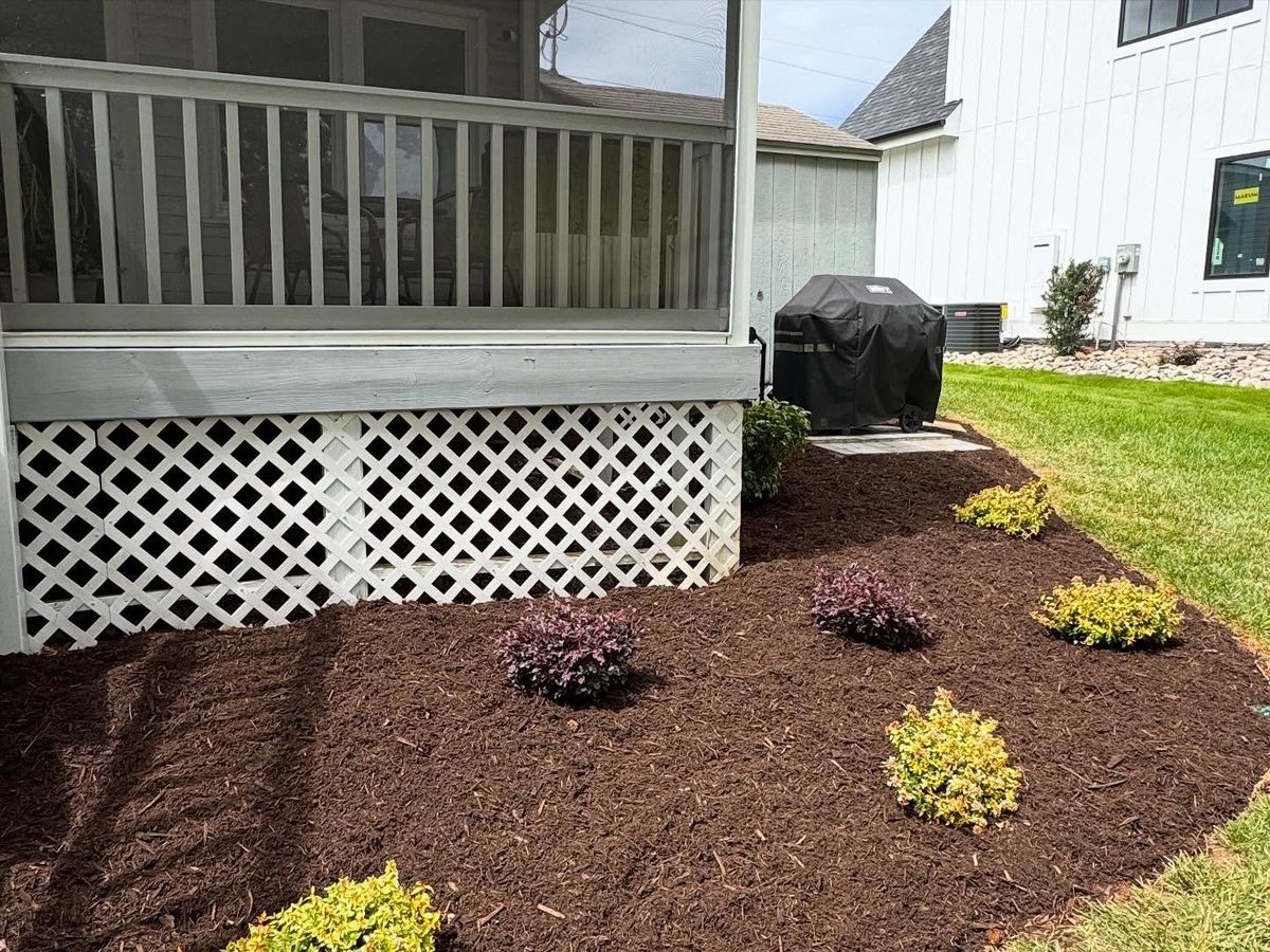 Landscape Installation for Grandview Lawn Care in Norwood, NC