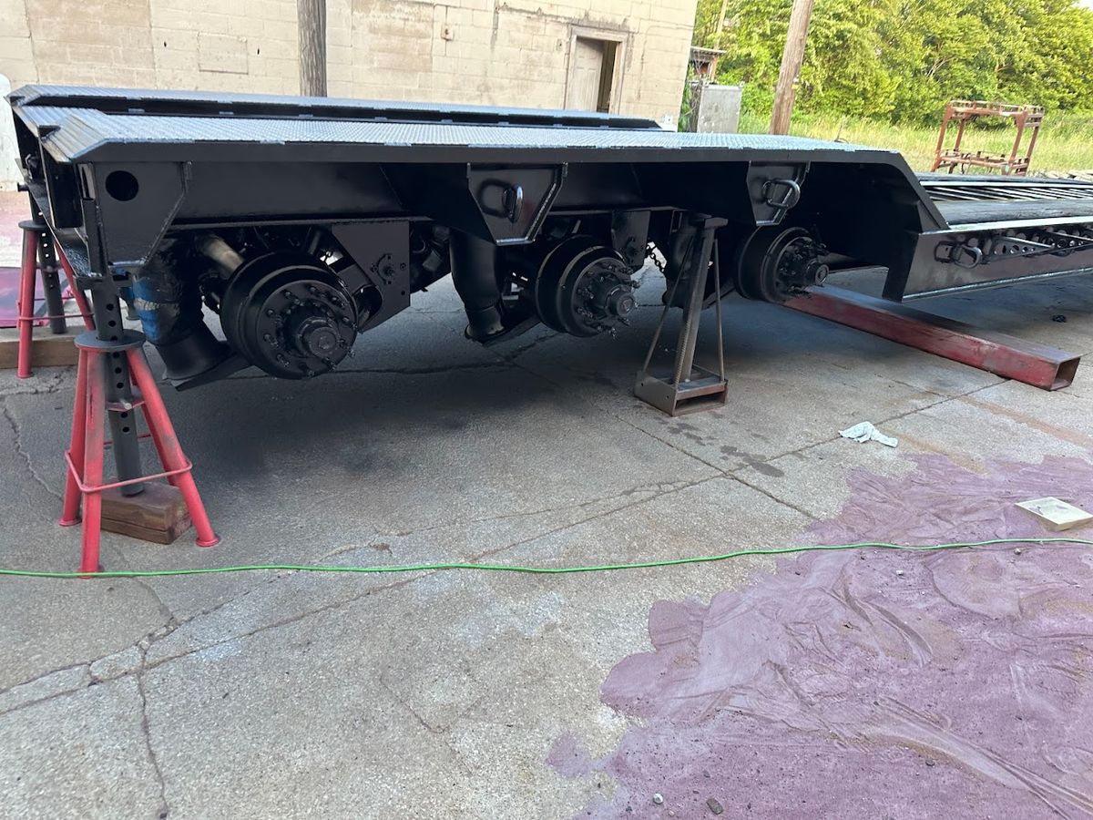 Machine Painting and Restoration for Tesla Construction LLC in Akron, OH