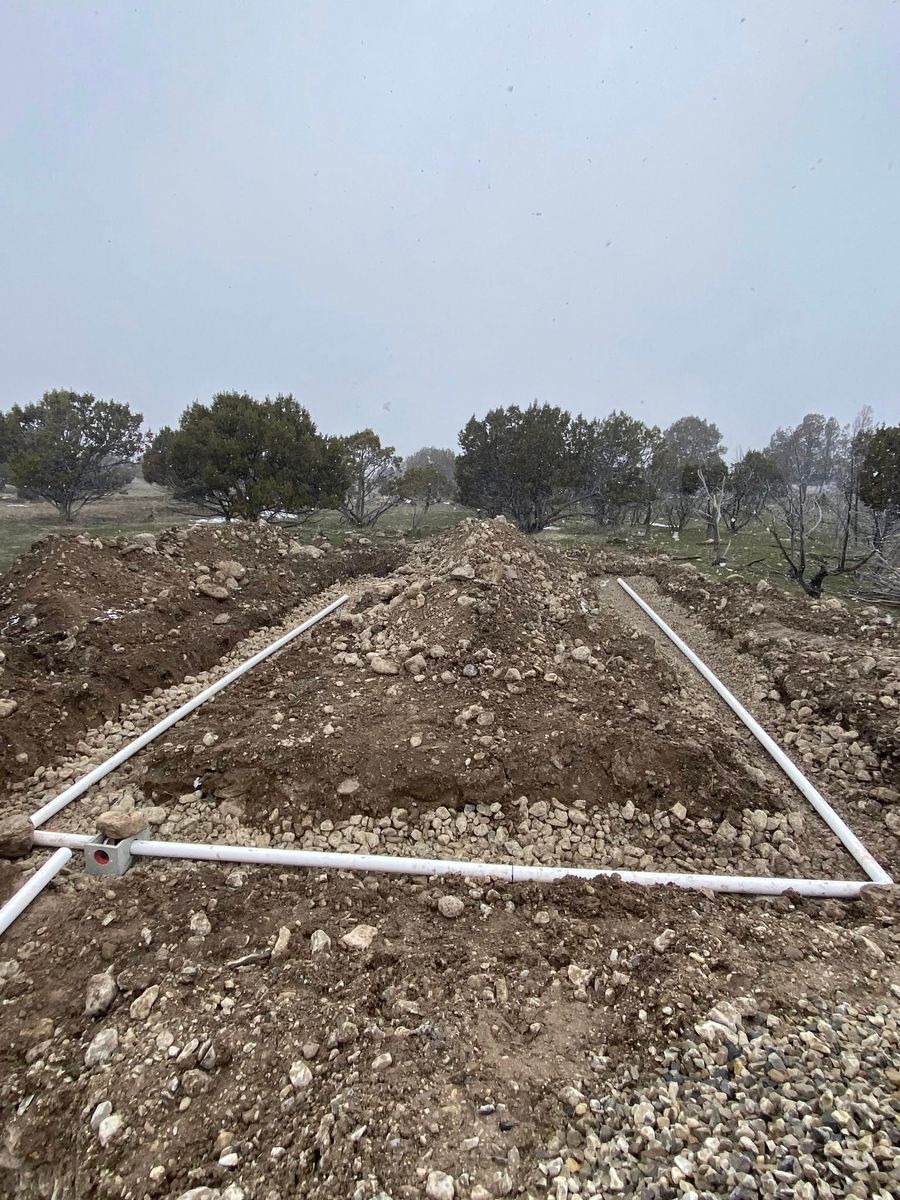 Sewer & Water Lines for DL Dirtworks LLC in Ephraim, UT