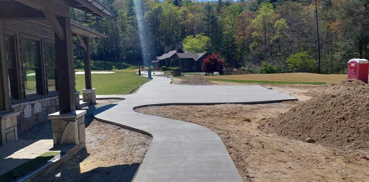 Concrete for T&J Concrete in Anderson, SC