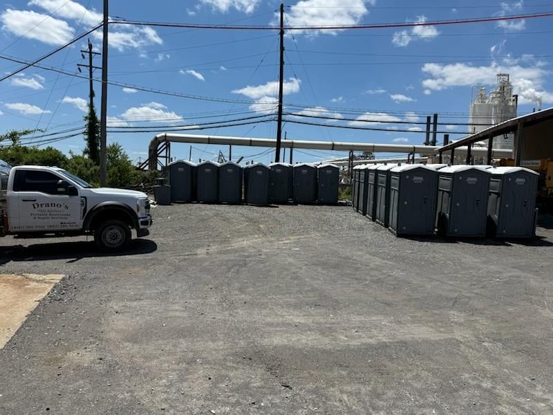 Porta-Jon Rentals for Drano's Site Services in Chester, SC