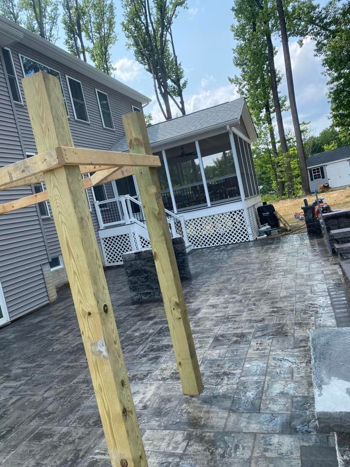 Patio Design & Construction for RDR Landscaping in Baltimore, MD