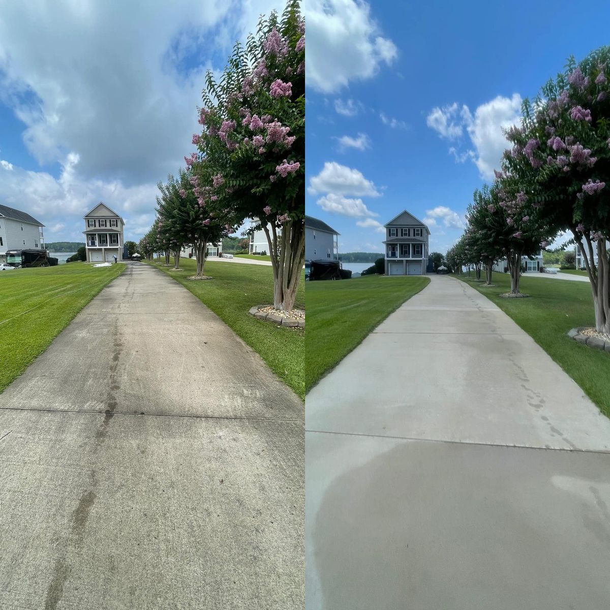 Driveway & Sidewalk Cleaning for Palmetto Pride Softwash in Lexington, SC