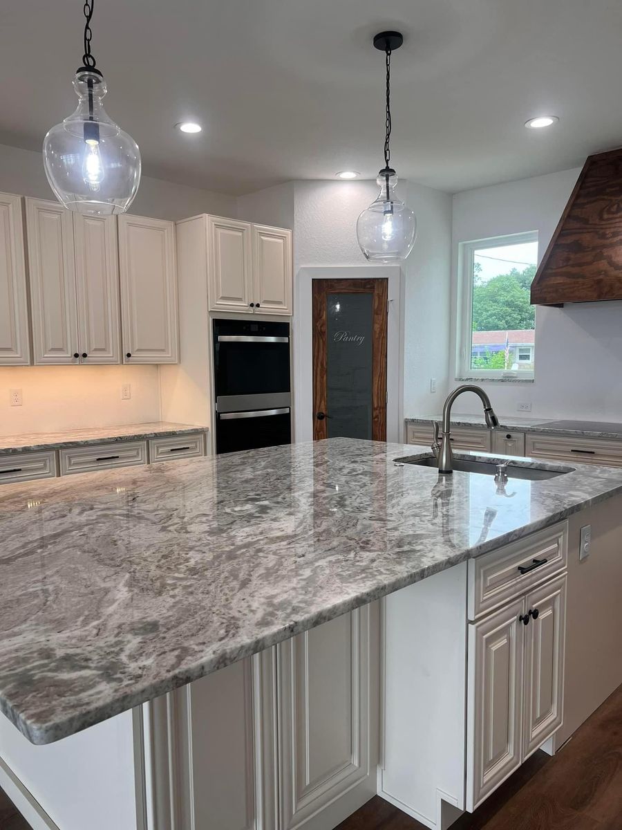 Natural Stone Countertop Installation for Supreme Stone in Ocala, FL