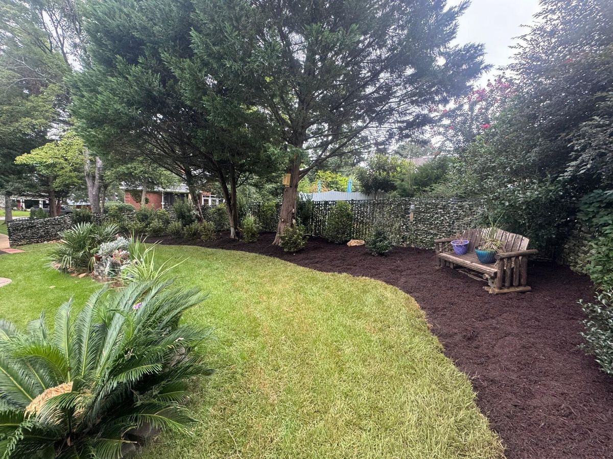 Landscape Installation for Trophy Outdoor Solutions in Lexington, SC