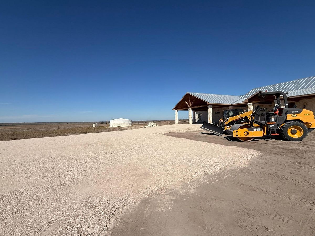 Property Grading for Strause Land Improvement & Construction in George West, TX