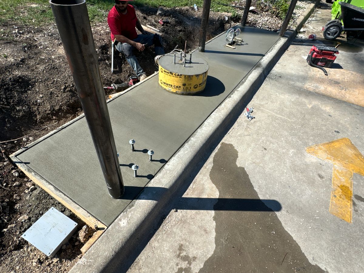 Concrete Foundations for HDR Construction in New Braunfels, TX