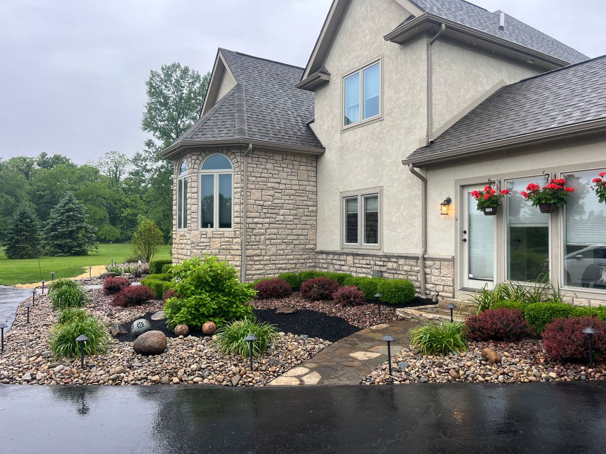 Planting for Elevate Landscape & Hardscape in West Jefferson, OH