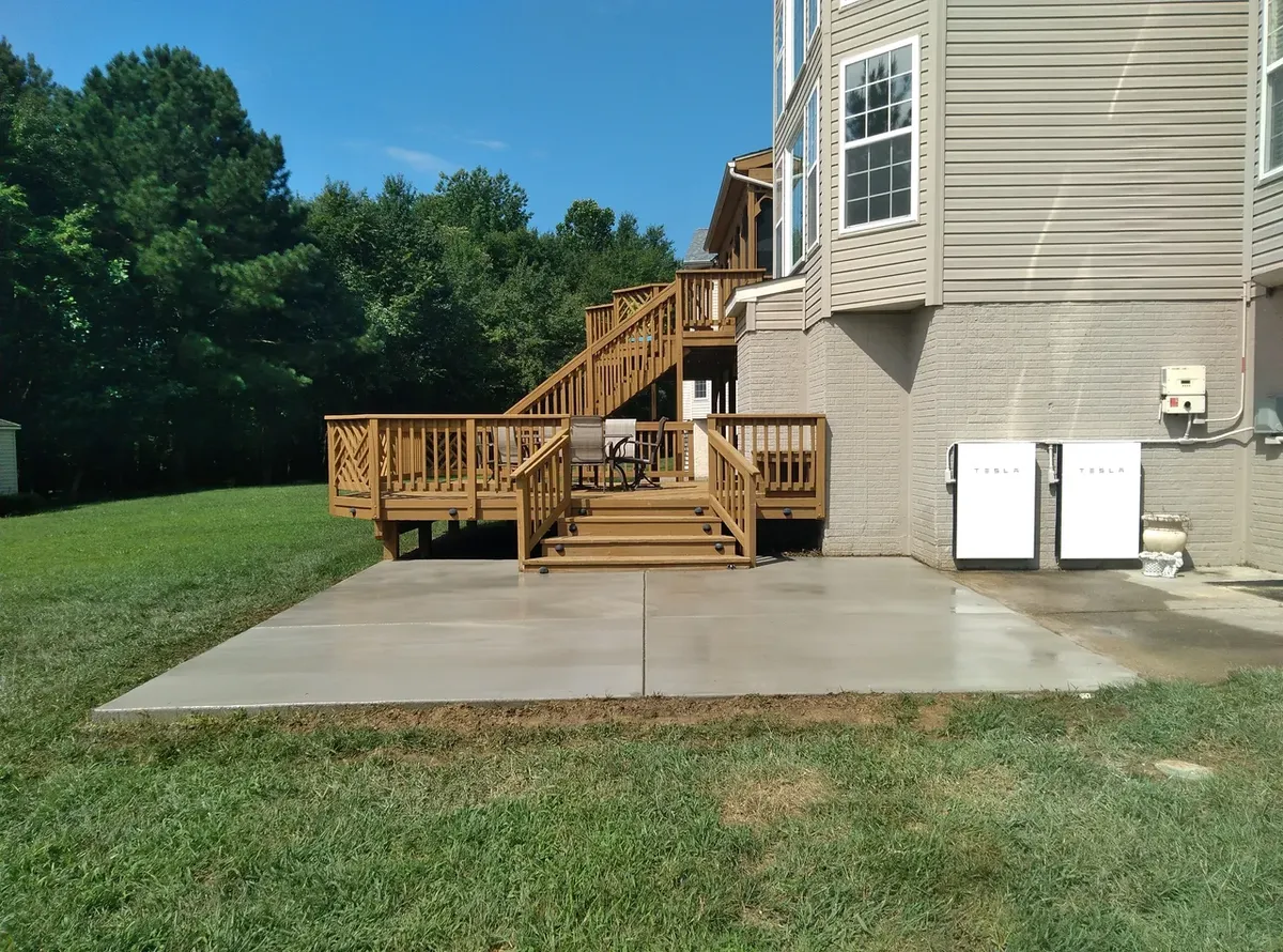 Patio Design & Construction for OBH Concrete LLC in Lusby, MD