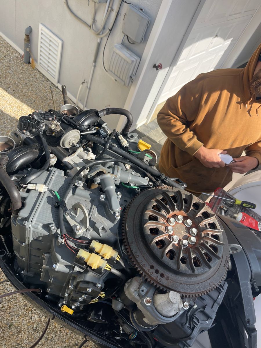 Restoration for C and T Marine LLC in Stafford Township, NJ