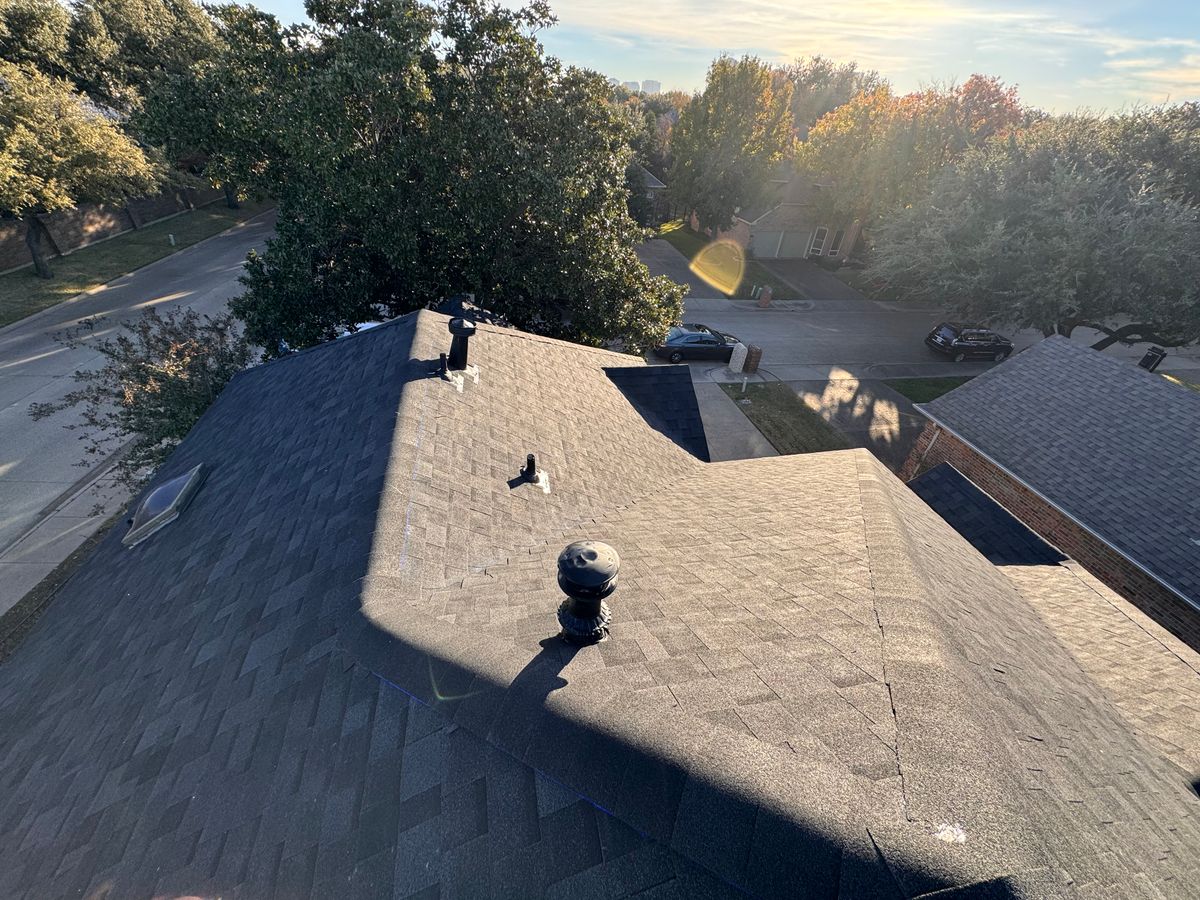 Roofing Installation for Major League Roofing in Frisco, TX