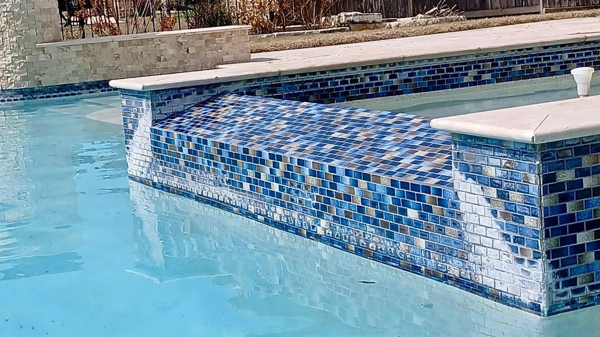 Water Feature Installation for 123 Pool Renovations in Houston, TX