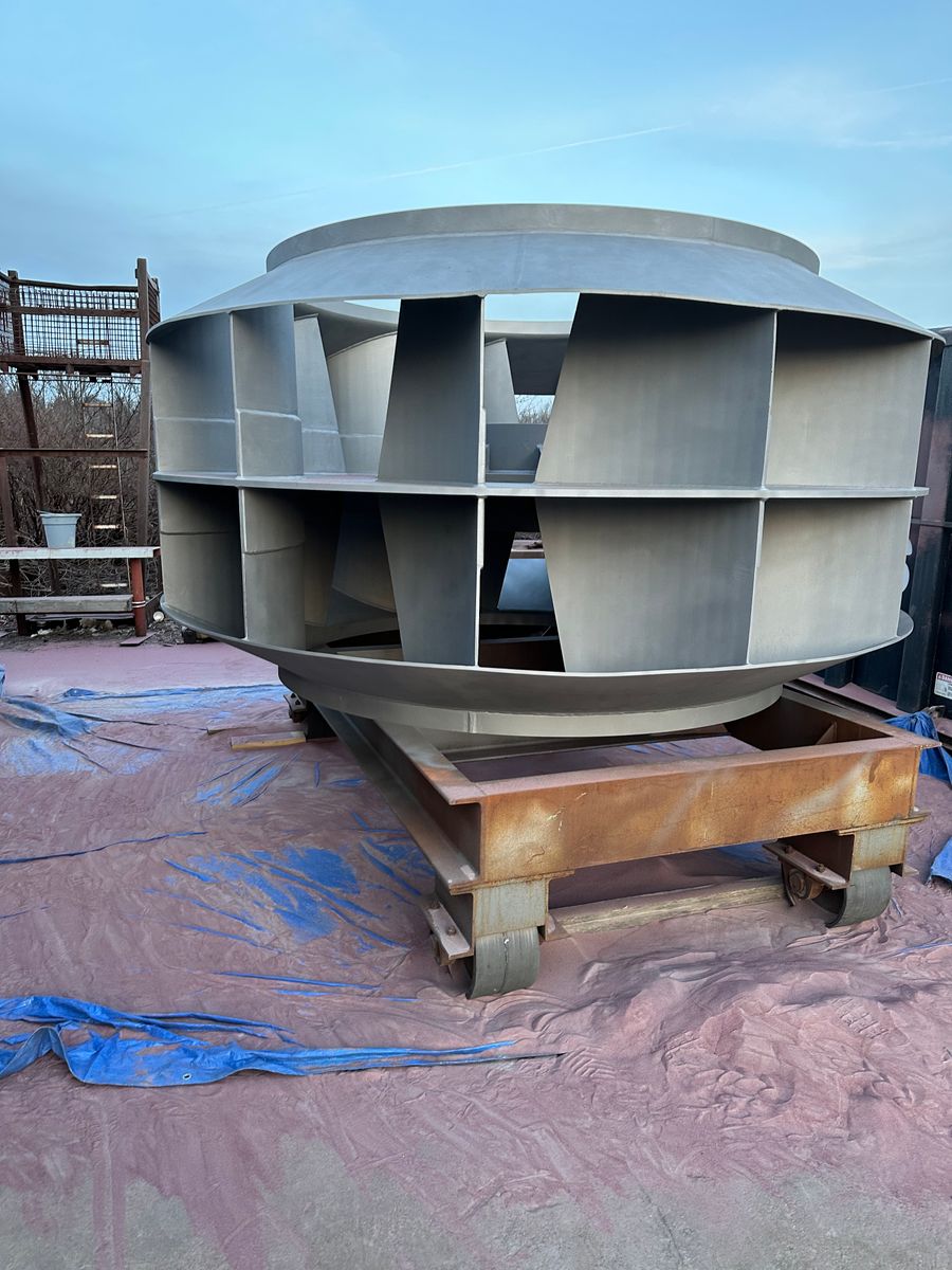 Powder Coating for Tesla Construction LLC in Akron, OH