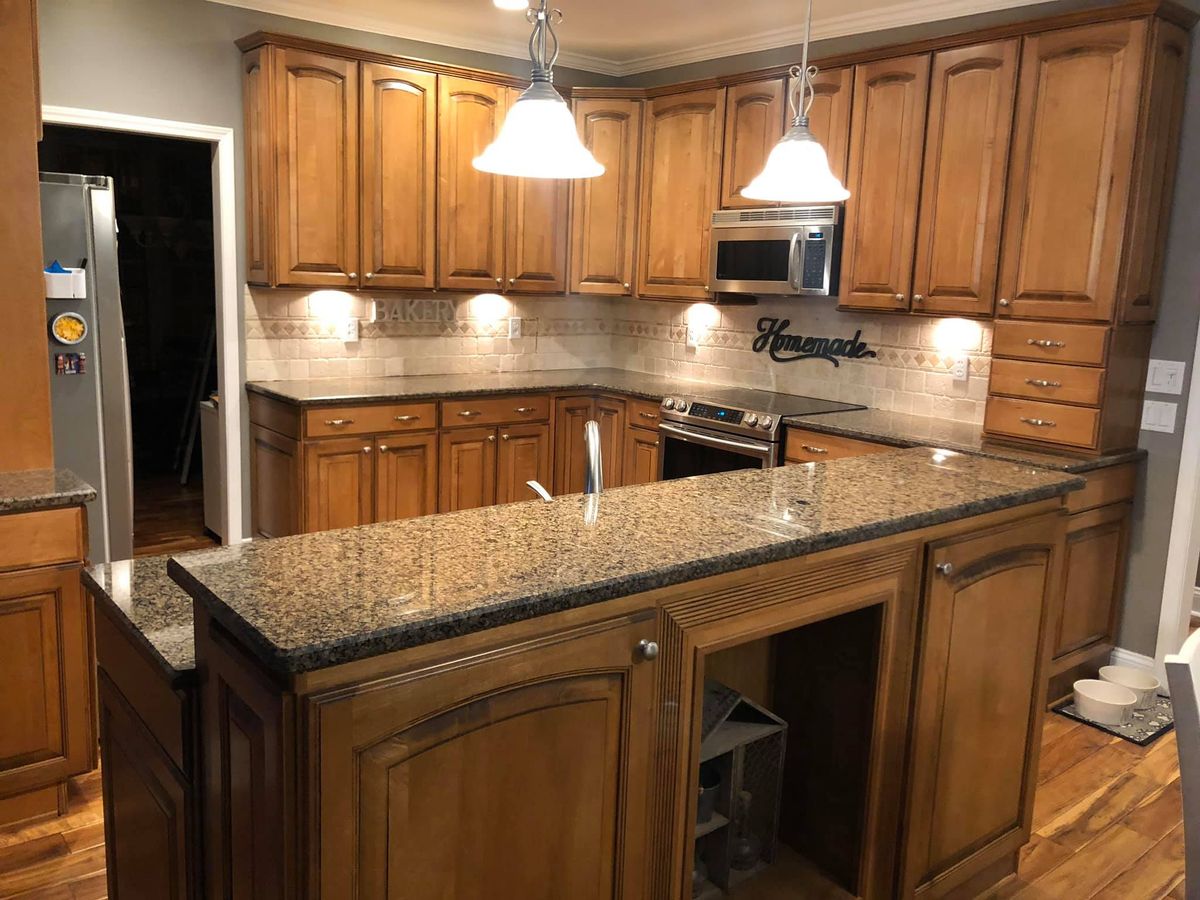 Kitchen and Cabinet Refinishing for Residential Painting Solutions by Sonny LLC in Alpharetta, GA