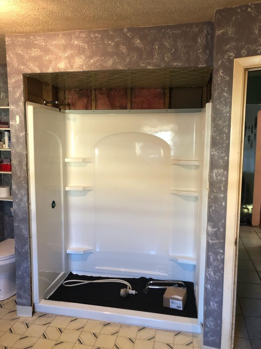 Bathroom Remodel for David W Taylor Construction in Medina County, OH