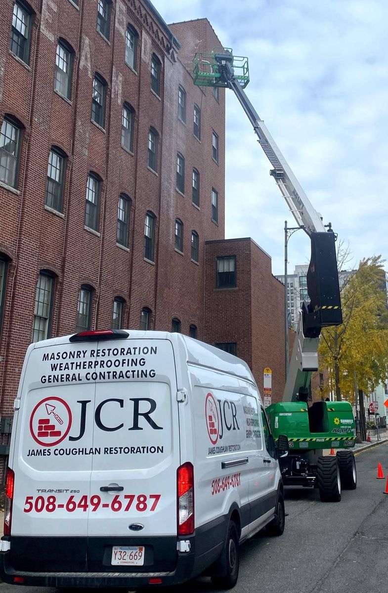 Weatherproofing for James T. Coughlan Restoration in Brockton, MA