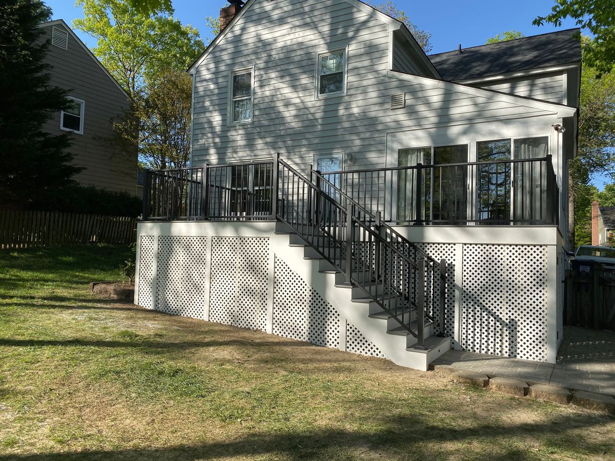 Composite Decks for Lester Contracting LLC in Richmond, VA