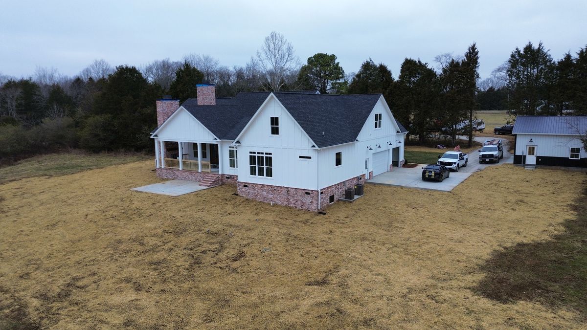 Landscaping and Sod Installation for High Country Wildlife & Land Management in Columbia, TN