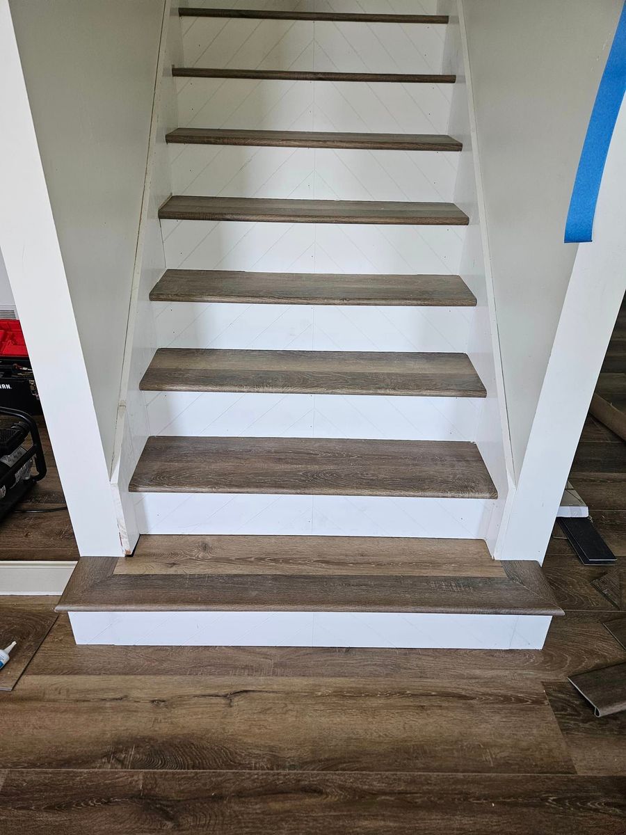 Stairs for AVance Flooring in Bridgman, MI