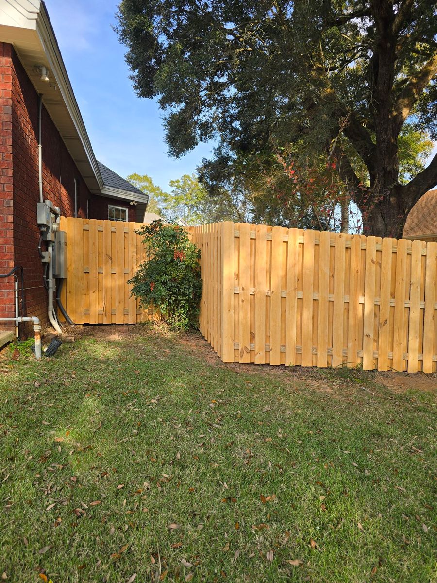 Fence Repair for Phillips Fencing Solutions in Pensacola, FL