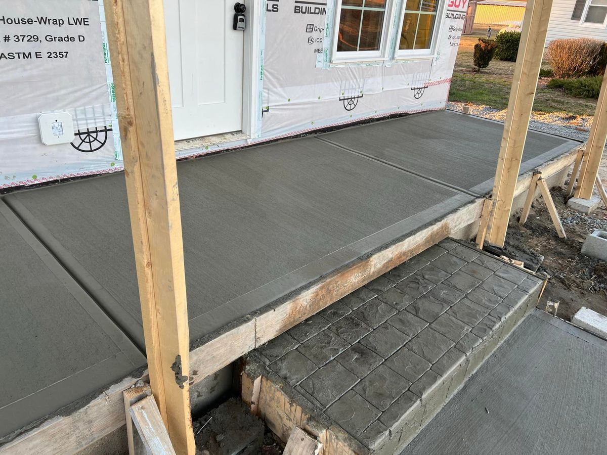 Driveway Construction for H&C Concrete LLC in Raleigh, NC