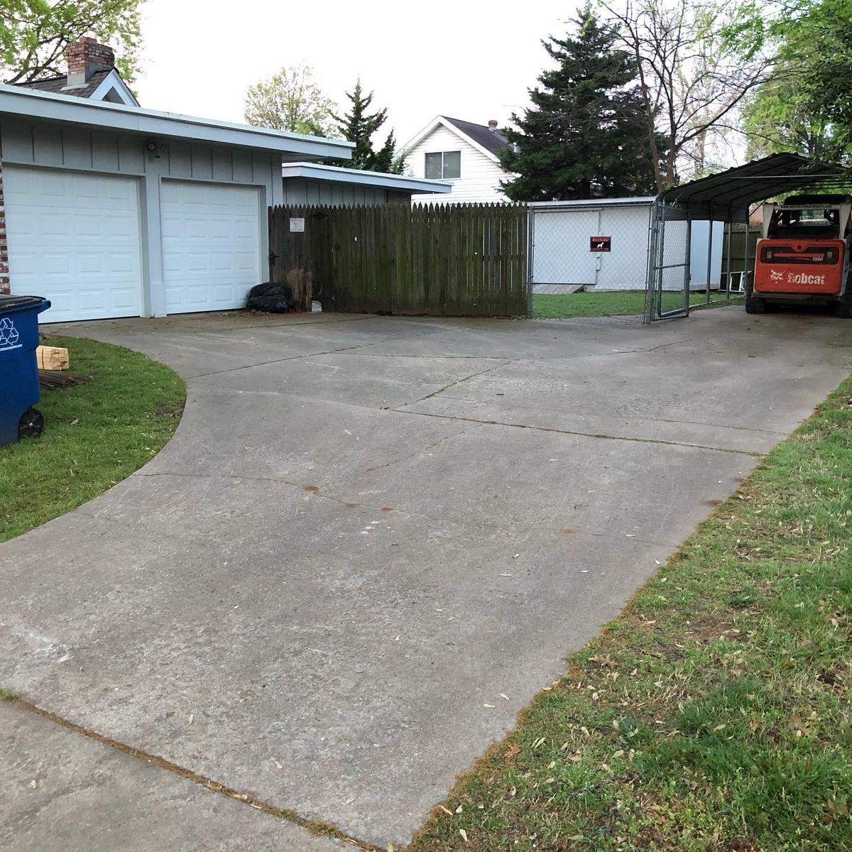 Driveway Construction for Sol Co in Tulsa, OK