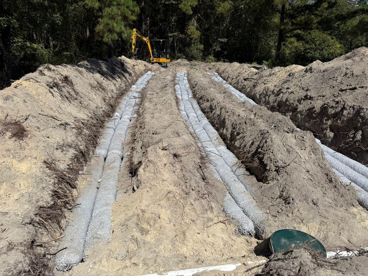 Complete Septic System Installation for TideCo Septic in Brunswick, GA