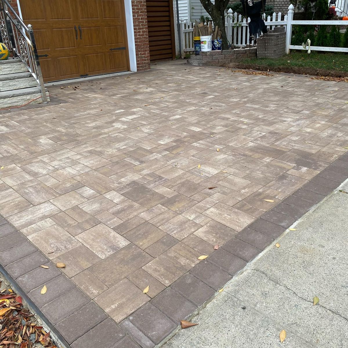 Patio Design & Construction for Sunrise Masonry & Concrete in Staten Island, NY