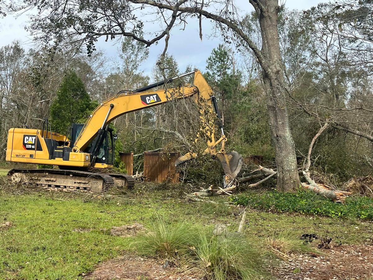 Demolition for J.M. Midlo Construction in Waynesboro, GA