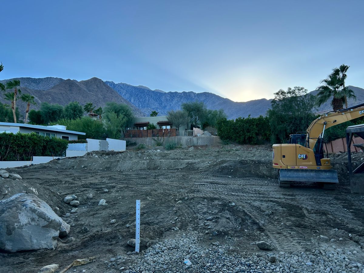 Grading for P&C Earth Works in Riverside County, CA