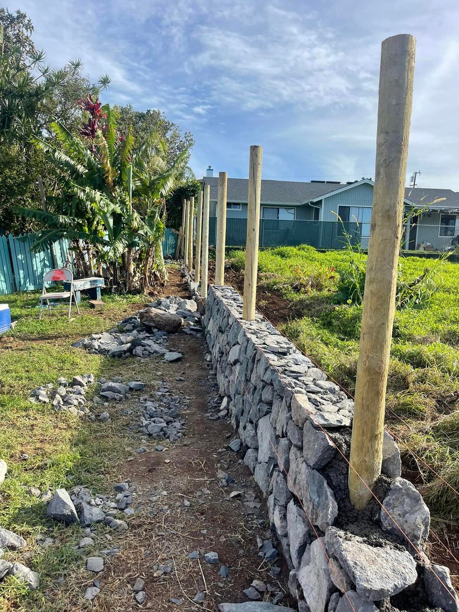 Custom Fencing for Savou Landscape & Masonry LLC  in Maui, HI