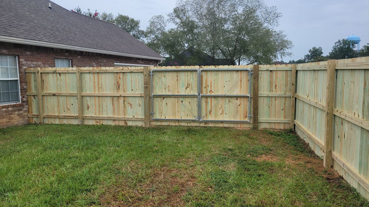 Fence Repair for Pine Belt Fence in Hattiesburg, MS
