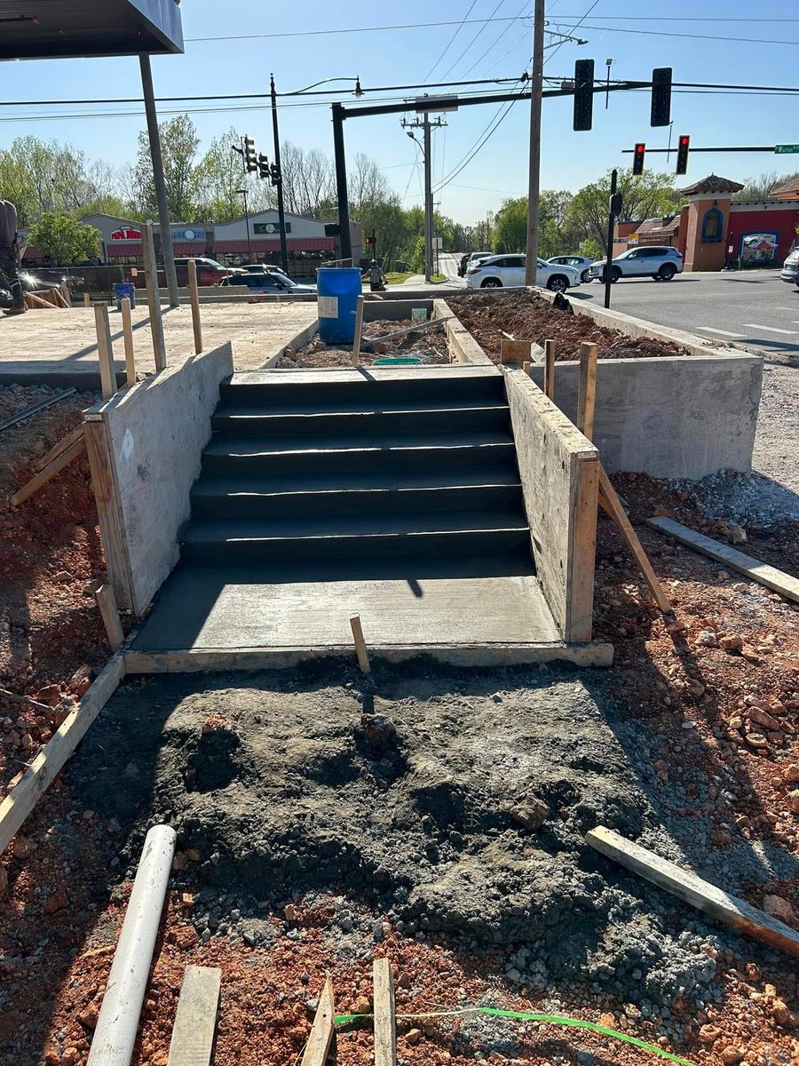Retaining Walls for Concrete Creations and Excavations in Centerton, AR