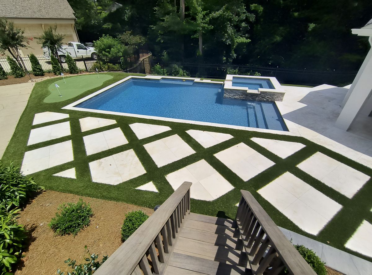 Hardscapes for Elite Turfs in Concord, NC