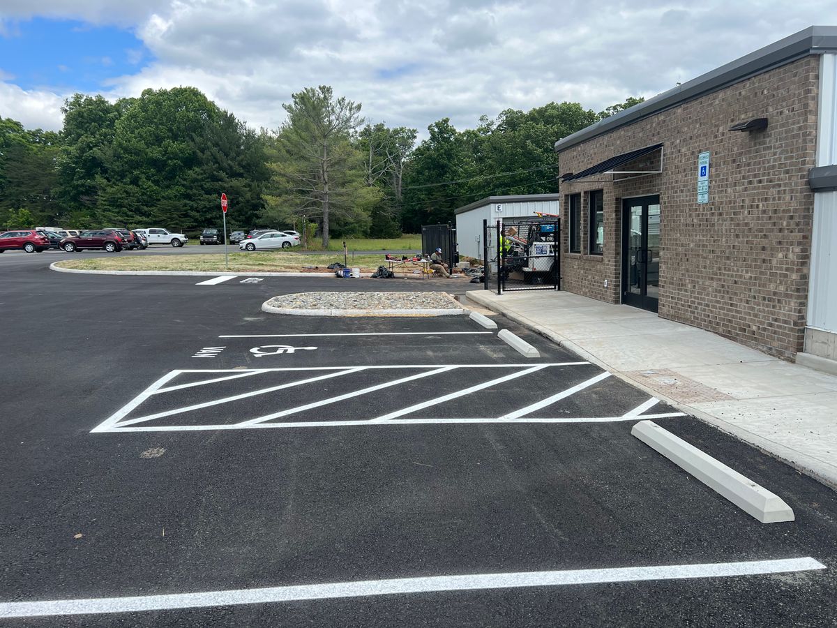 Striping for Payne's Pavement Marking in Warrenton, VA