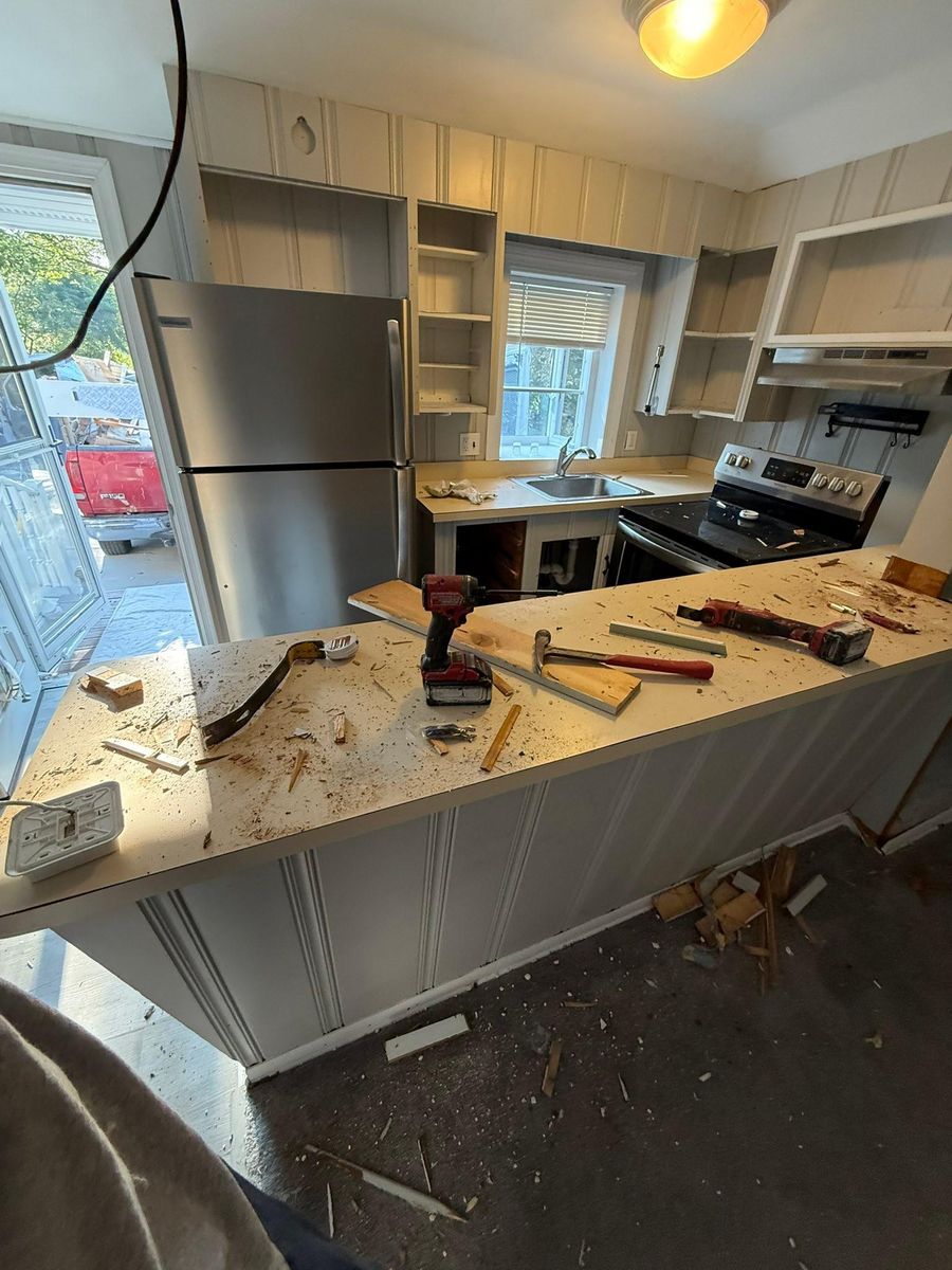 Kitchen Remodel for Polanco Brothers, LLC in Severn, MD