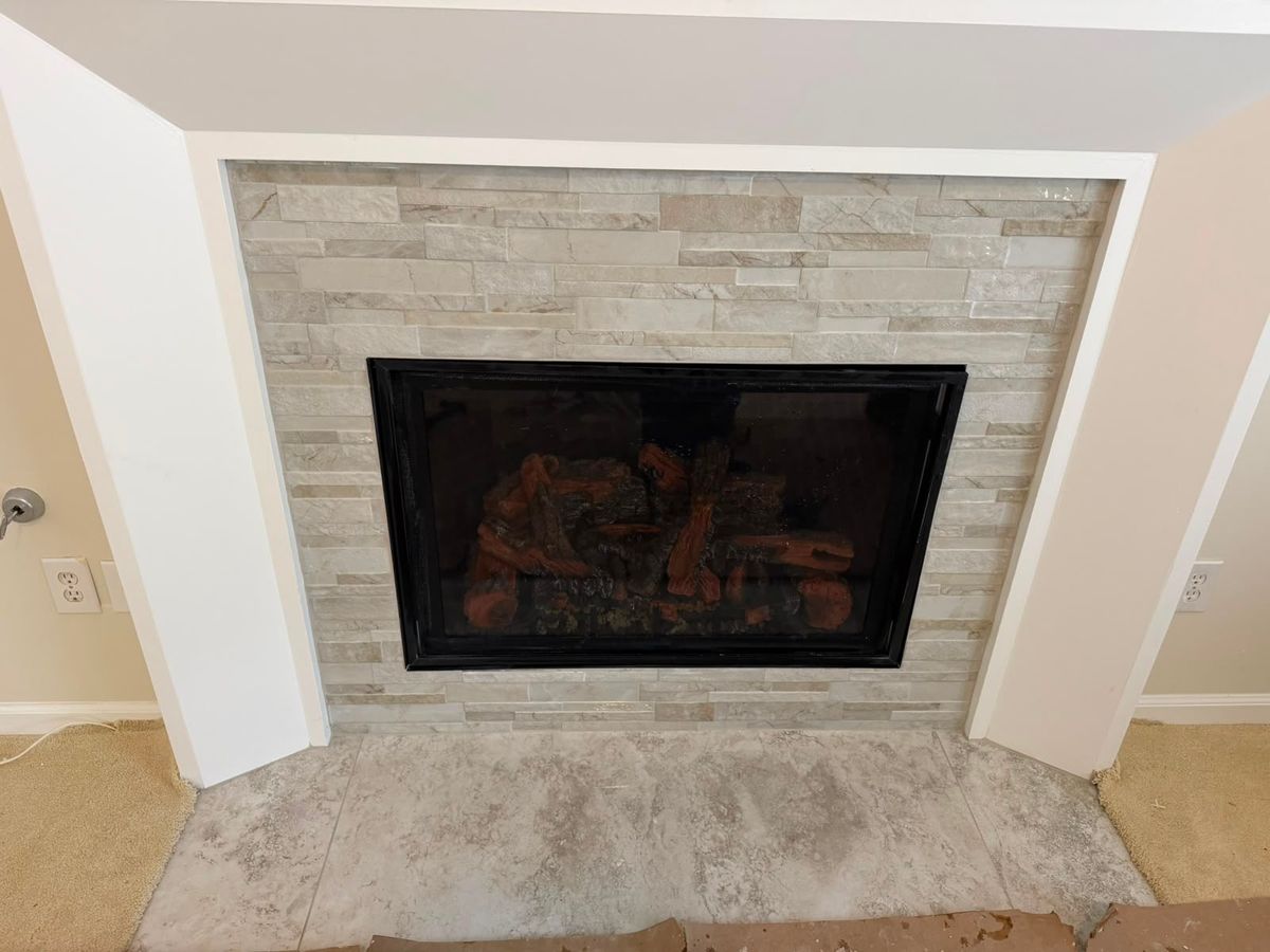 Fireplace Tile Installation for Alpha Tiles LLC in Atlanta, GA