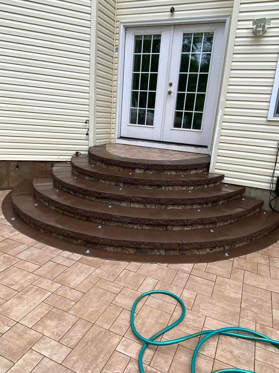 Step Installation for Fajardo construction&masory LLC in Morristown, NJ