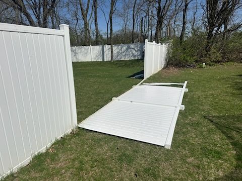 Fence Installation for Manny's Cleaning,Lawn Care & Snow Removal Services in Champaign, IL