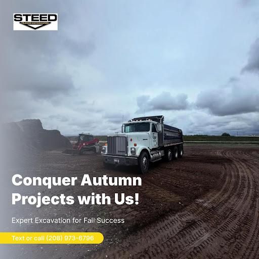 Site Preparation for Steed Trucking and Excavation in Rexburg, ID